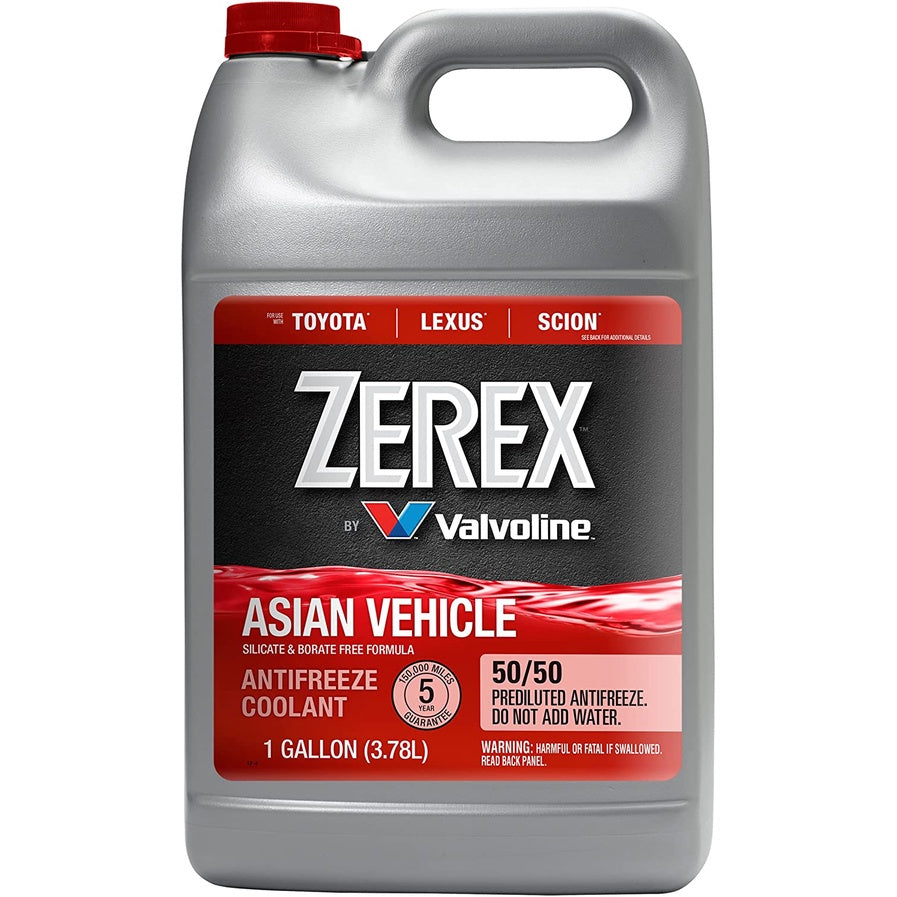 Valvoline Zerex Asian Vehicle Silicate & Borate Free Formula AntiFreeze Coolant 3.78 L