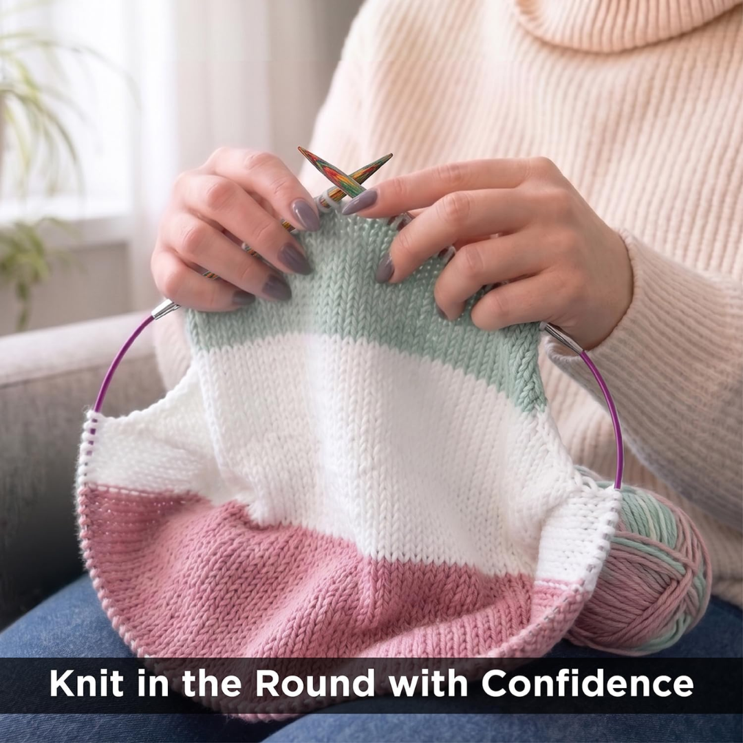 KnitPro Symfonie 2 Fixed Circular Needles 32"