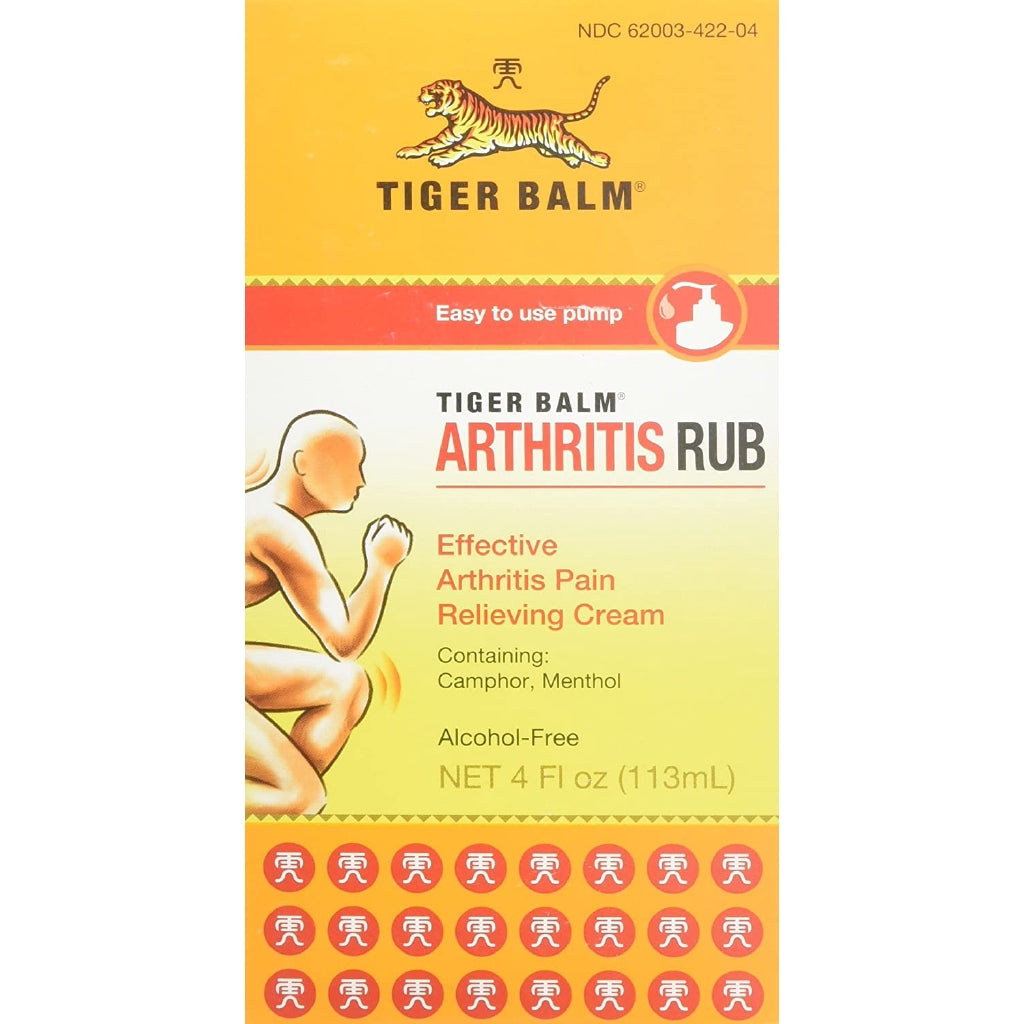 Tiger Balm Arthritis Rub, 4 oz