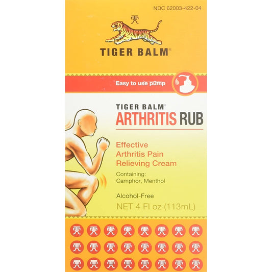 Tiger Balm Arthritis Rub, 4 oz