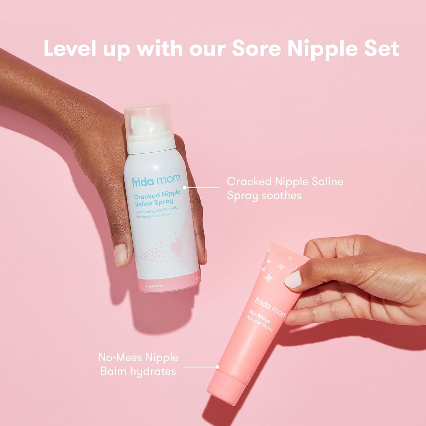 Frida Mom Breast Care Self Kit Massage. Heat, Treat + Soothe
