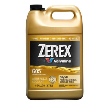 ZEREX G05 Formula Vehicle Antifreeze Coolant 1 Gallon (3.78 L)