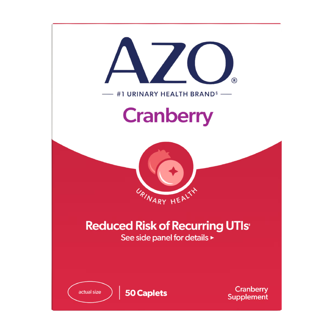 AZO Cranberry Urinary Health Supplement, 50 Caplets