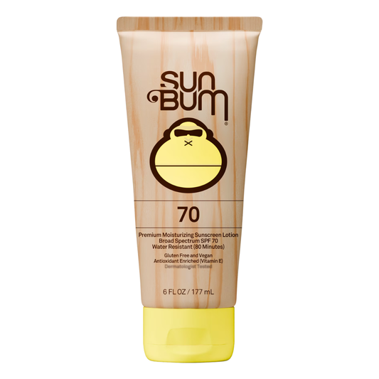 Sun Bum Premium Moisturizing Sunscreen Lotion SPF 70, 6 oz / 177 ml