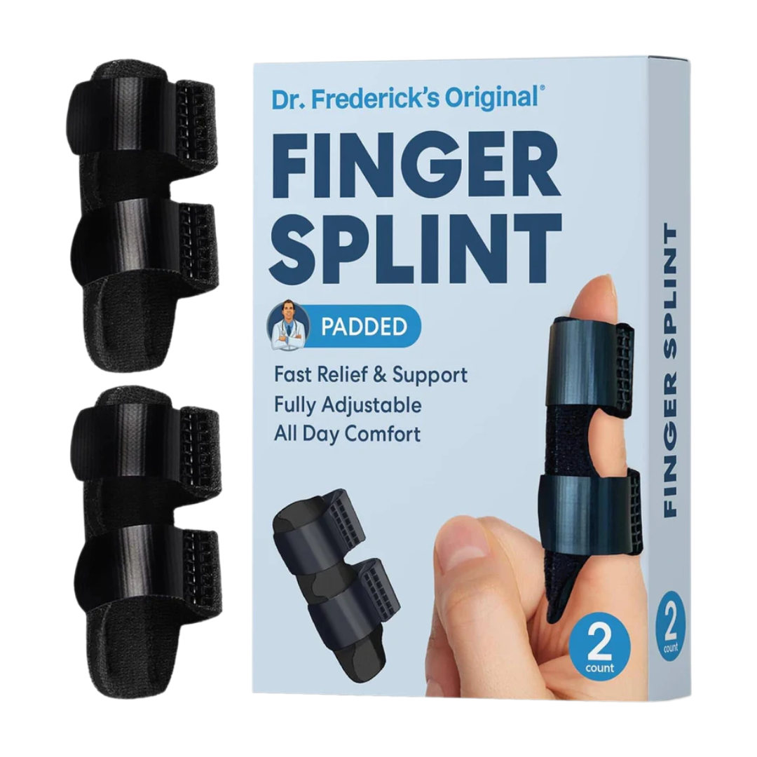 Dr. Frederick's Original Trigger Finger Splint Padded, 2 Count