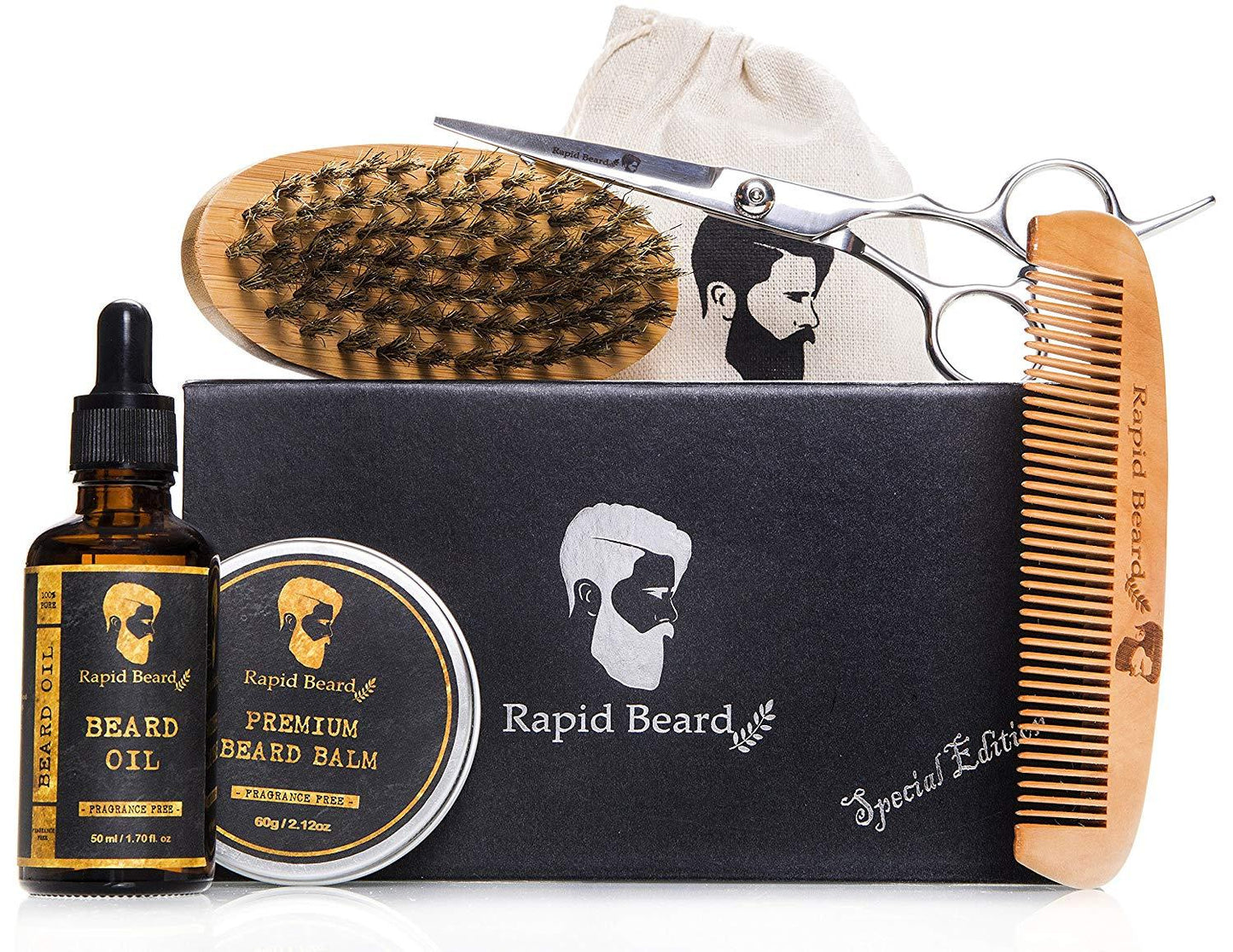 Rapid Beard Grooming & Trimming Kit for Men Care