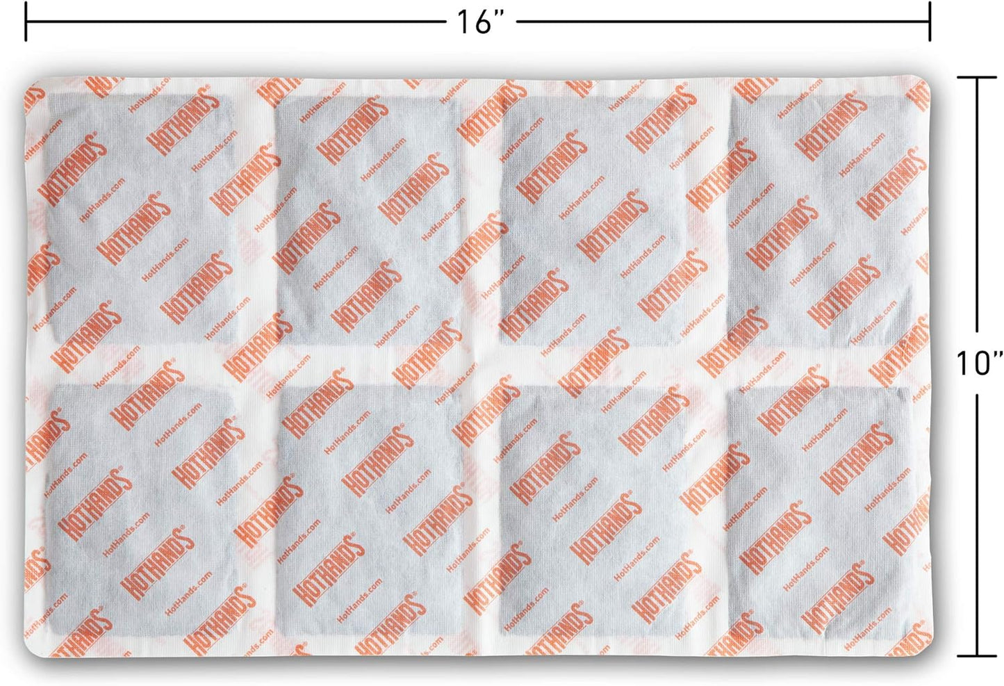 Hot Hands Single Use 16" x 10" Lap Warmer, 1 Extra Large Warmer