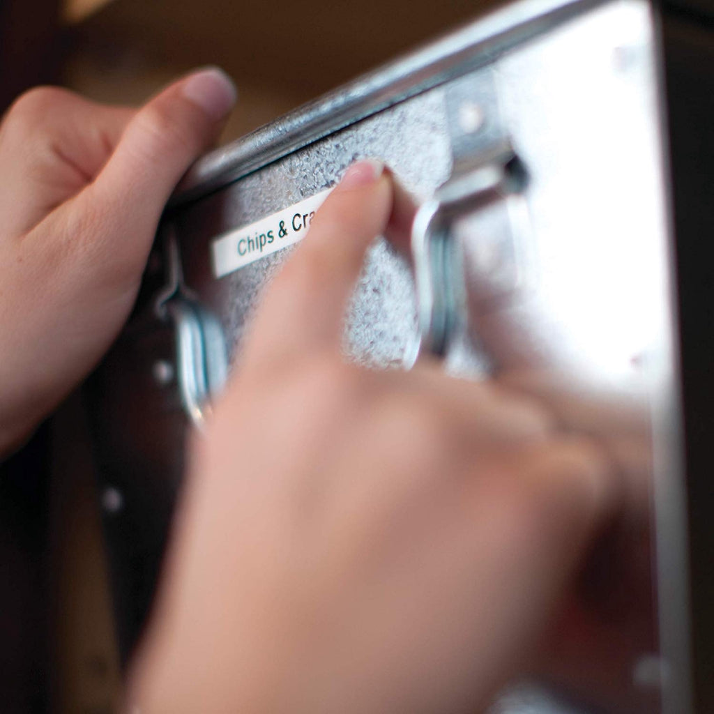 DYMO Label Maker LetraTag Plus, Handheld Label Maker with 3 Bonus Labeling Tapes