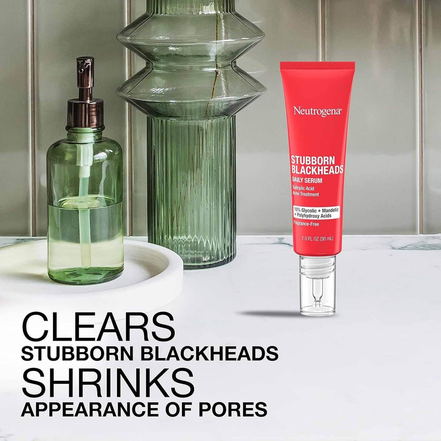 Neutrogena Stubborn Blackheads Daily Serum Acne Treatment 30ml