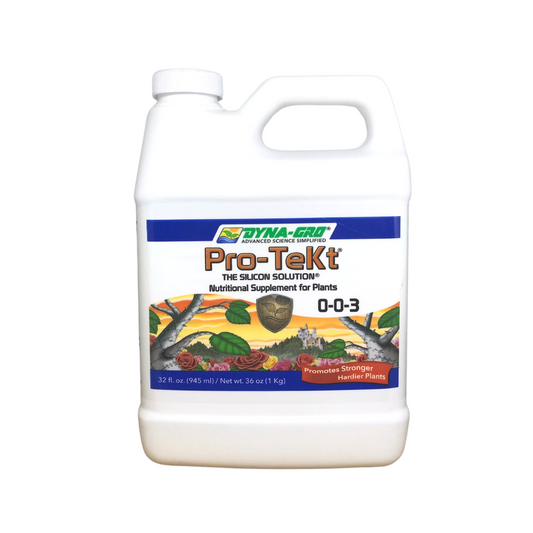 Dyna-Gro Pro - Tekt The Silicon Solution Nutritional Supplement For Plants 0-0-3 32 Fl Oz (945ml)
