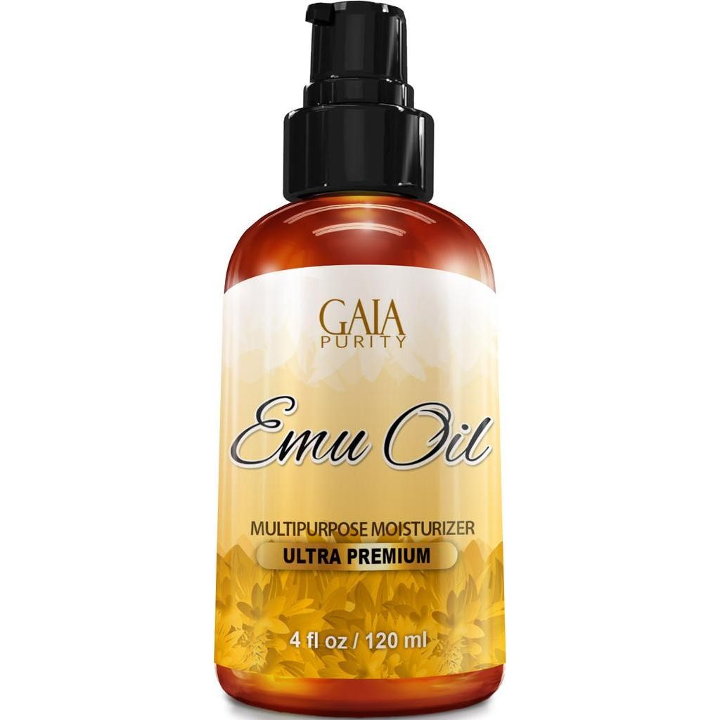 GAIA Purity Emu Oil Multipurpose Moisturizer, Ultra Premium, 4 fl.oz