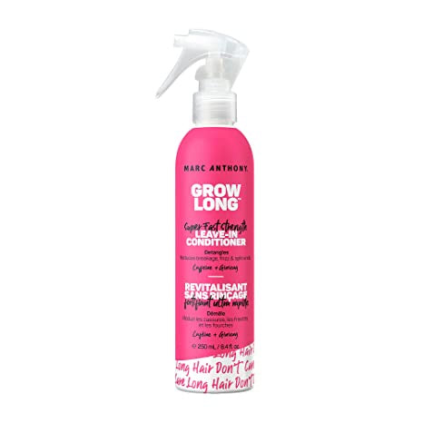 Marc Anthony Grow Long Super Fast Strength Leave In Conditioner Detangles Caffeine+ Ginseng 250 ml