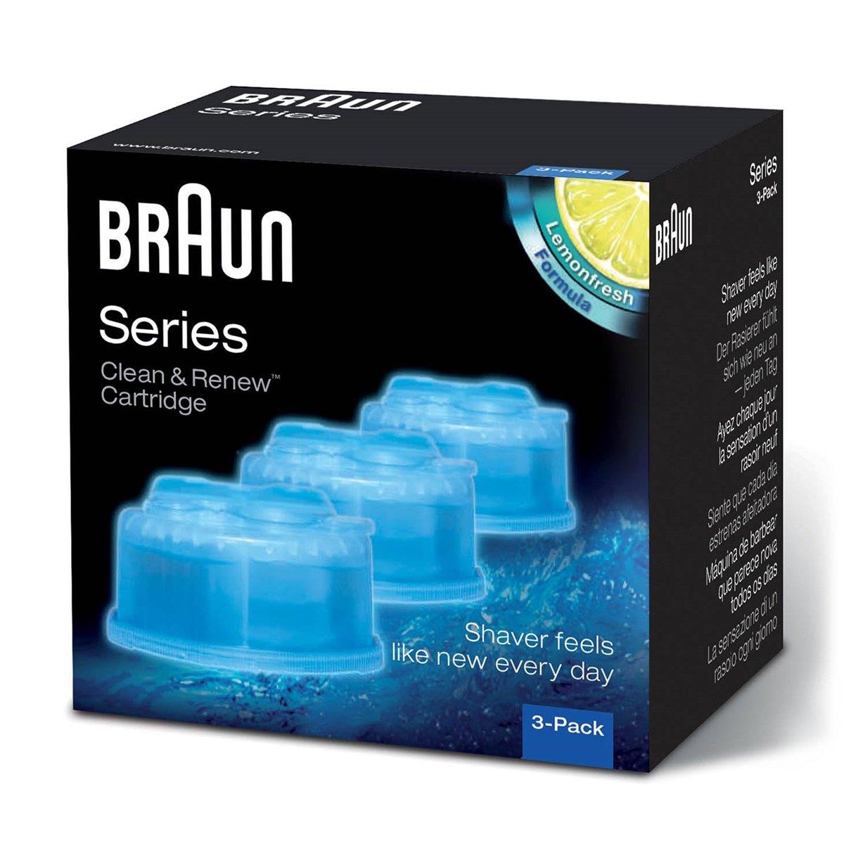 Braun Series Clean & Renew Cartridges 3-Pack
