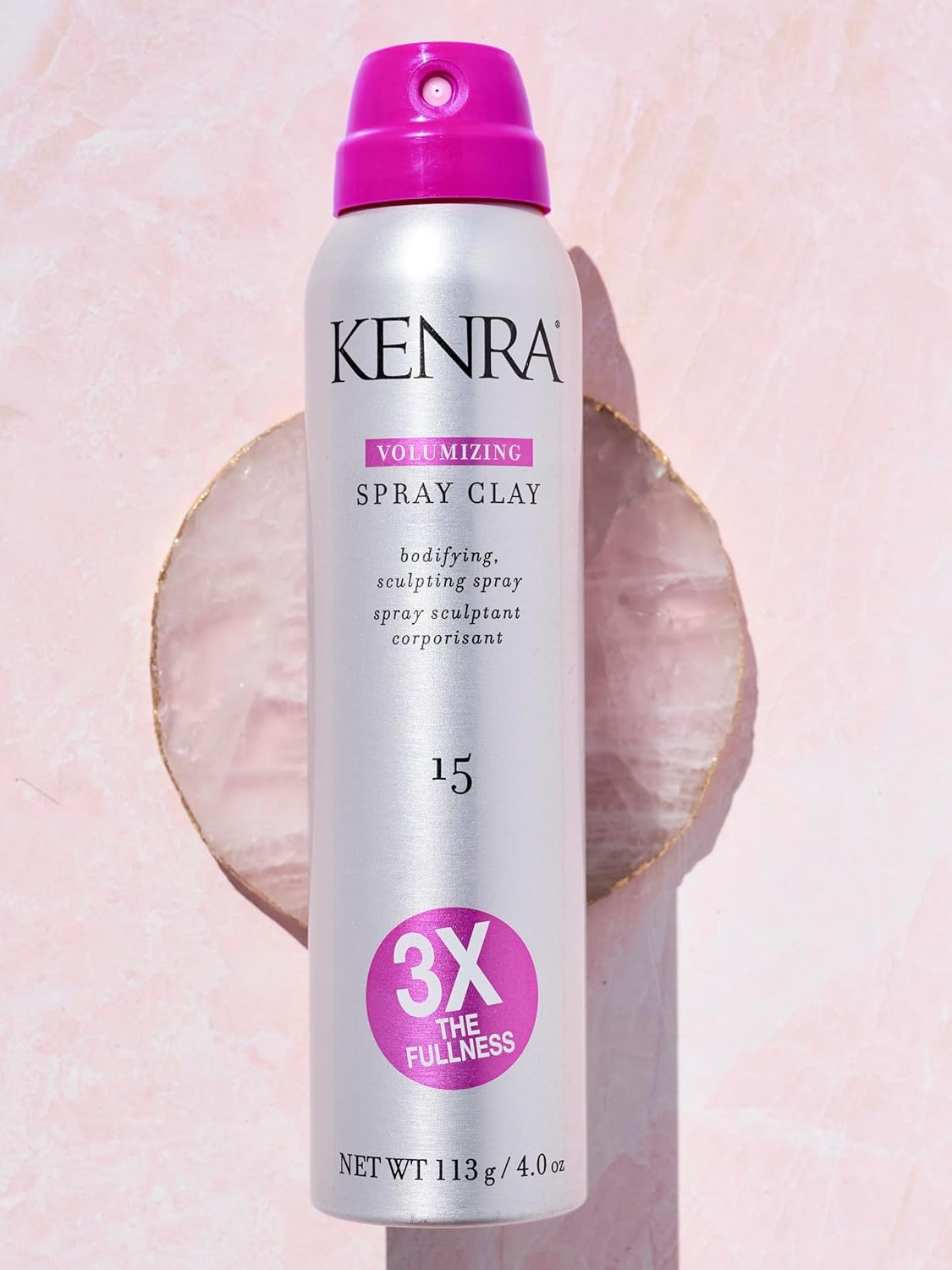 Kenra Volumizing Spray Clay 15 Bodifying, Fullness Spray 3X The Fullness 113 g / 4 oz