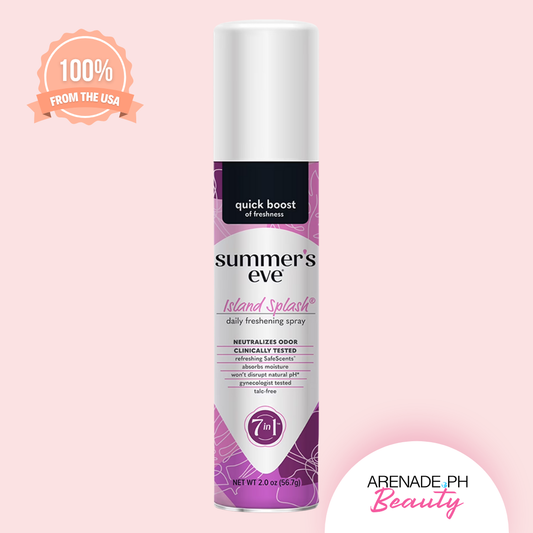 Summer's Eve Island Splash Freshening Spray 5 In 1 Neutralizes Odor 56.7g