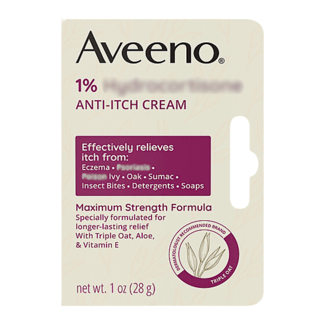Aveeno Anti-Itch Cream Maximum Strength Formula 1oz / 28g