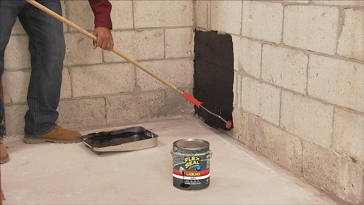 Flex Seal Liquid Rubber Sealant Coating Liquid Black - 945ml / 32 fl oz