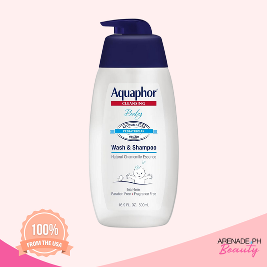 Aquaphor Cleansing Baby Wash & Shampoo,16.9 fl oz / 500ml