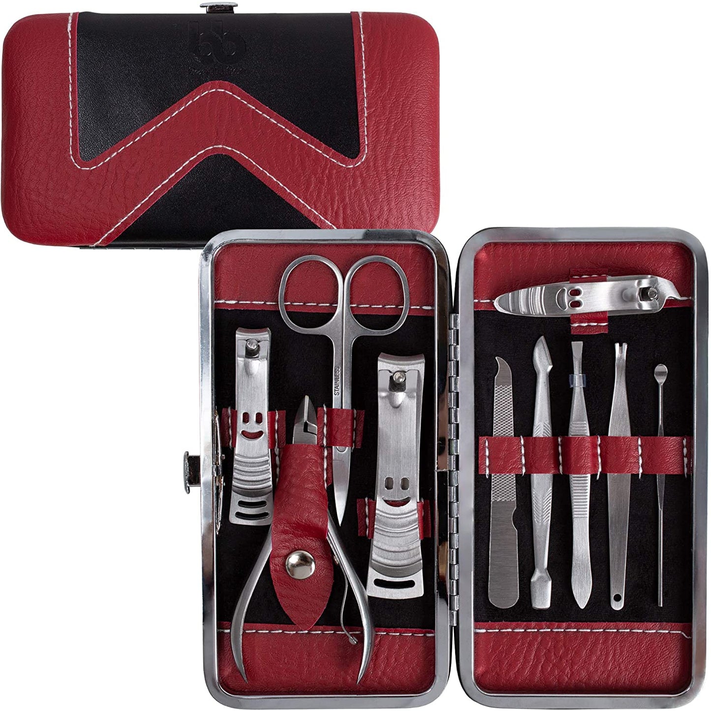 Mani Curie 10-in-1 Manicure Set  Portable Travel Case