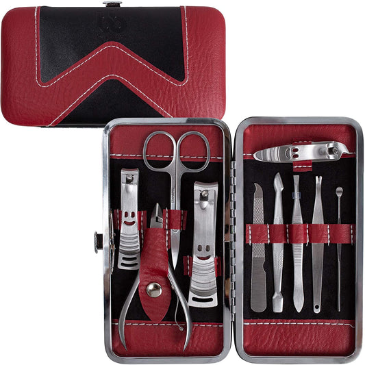 Mani Curie 10-in-1 Manicure Set  Portable Travel Case