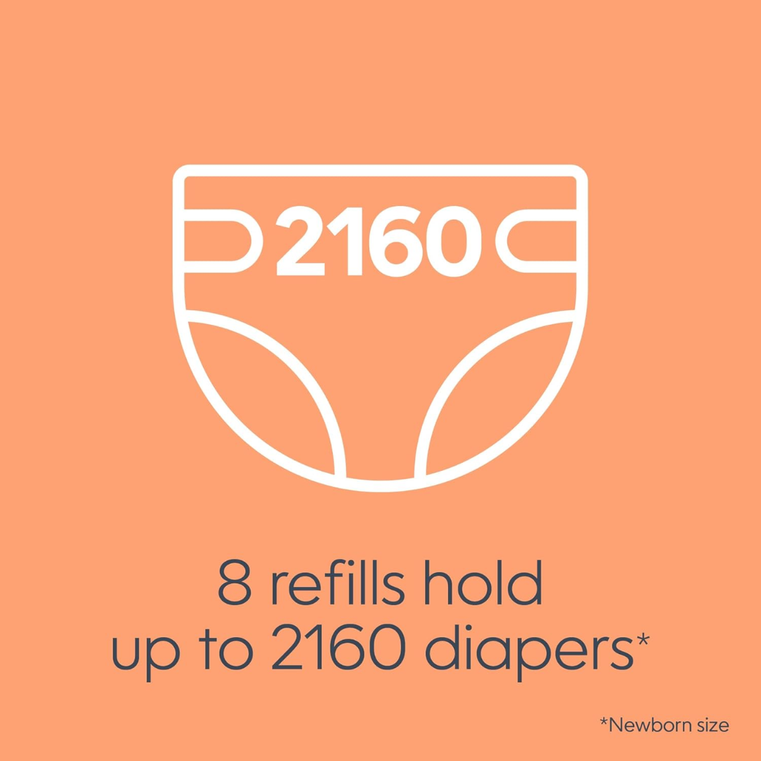 Playtex Baby Diaper Genie Clean Laundry Scent hold up to 270 Diapers, 3 Refills
