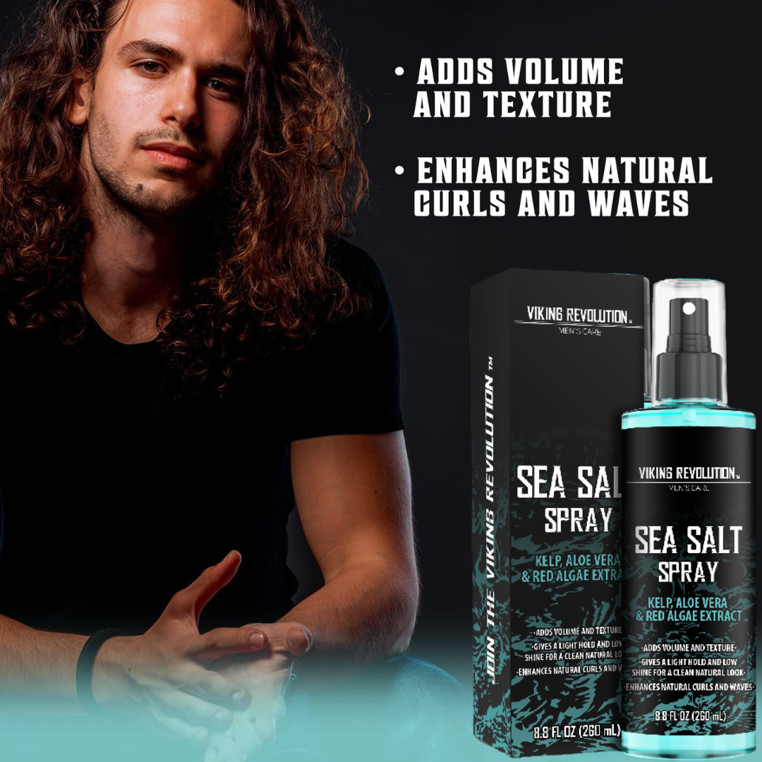 Viking Revolution Men's Care Sea Salt Hair Spray 8.8 fl oz (260ml)