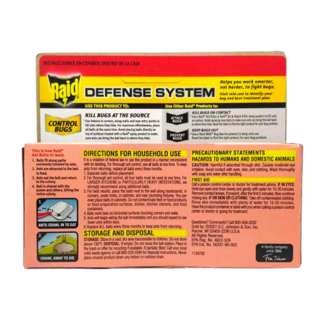 SC Johnson Raid Ant Baits