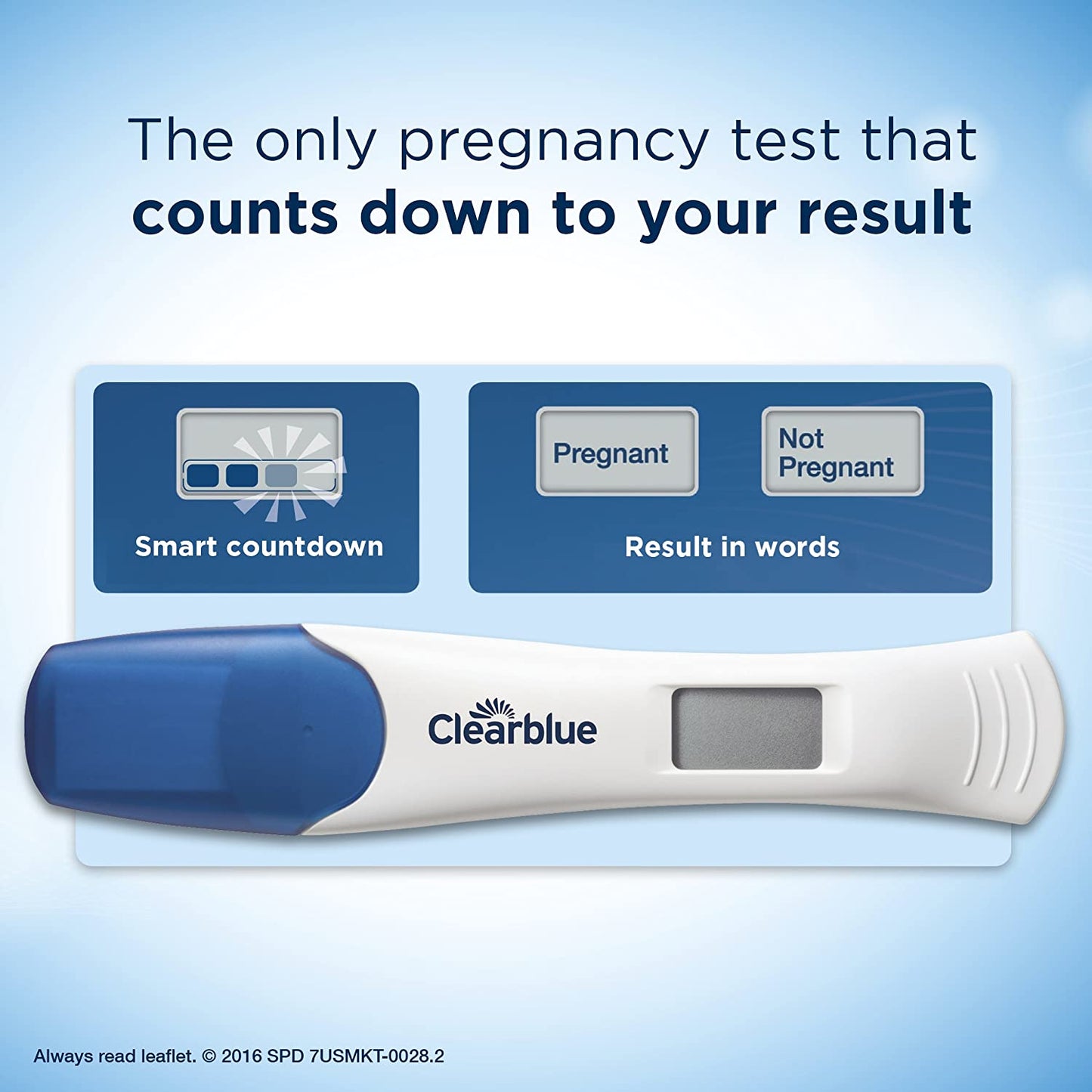 Clearblue Digital Pregnancy Test with Smart Countdown 1 Count