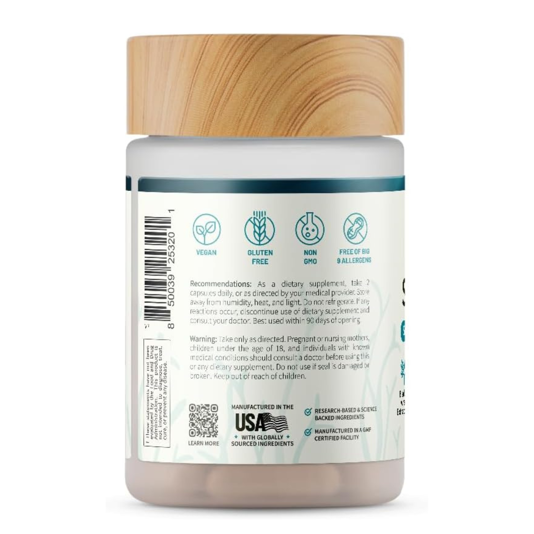 SNAP Irish Sea Moss Superfood Bladderwrack, Burdock Root Extract Dietary Supplements 60 Capsules