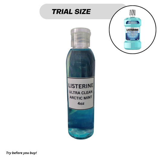 Trial Size Listerine Ultra Clean Arctic Mint 4 Oz