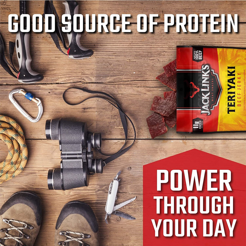 Jack Link’s Teriyaki Beef Jerky, Made with 100% Beef, 9 oz. / 255g