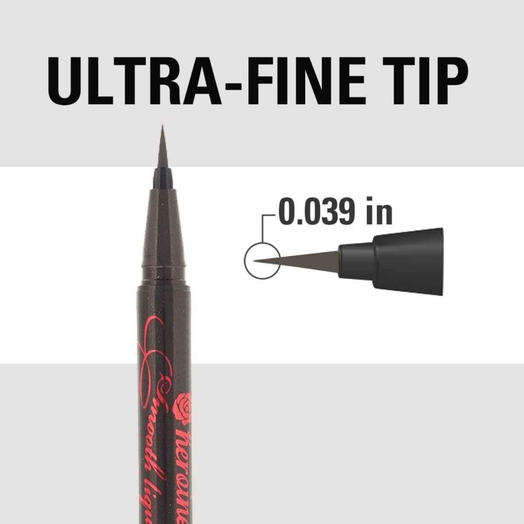 Sasha Loves - Japan Kiss Me Heroine Extra Fine Brush Liquid Eyeliner, 0.4 ml