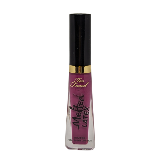 Too Faced Travel Size Melted Latex Liquified High Shine Lipstick in Hot Mess, 3 ml / 0.1 fl oz NO BOX