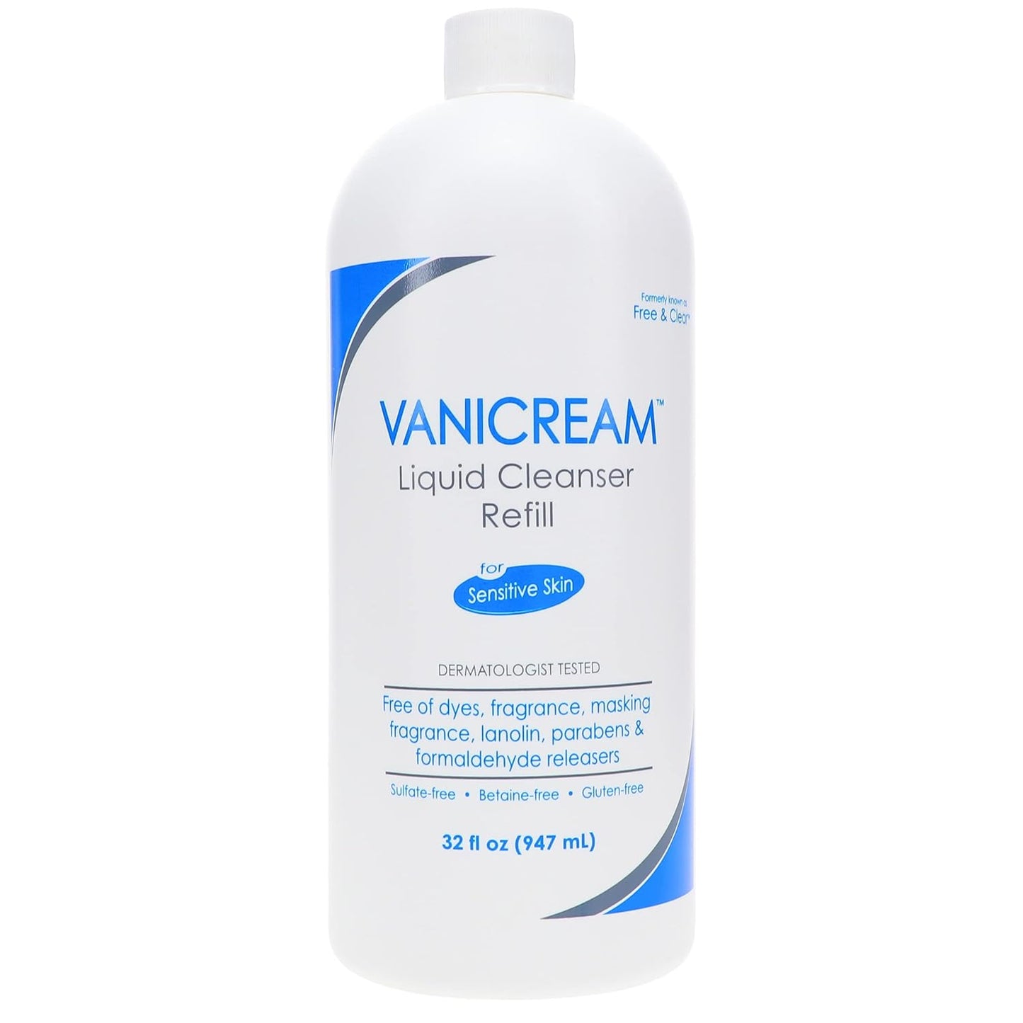 Vanicream Liquid Cleanser Refill for Sensitive Skin 32 fl oz (947ml)