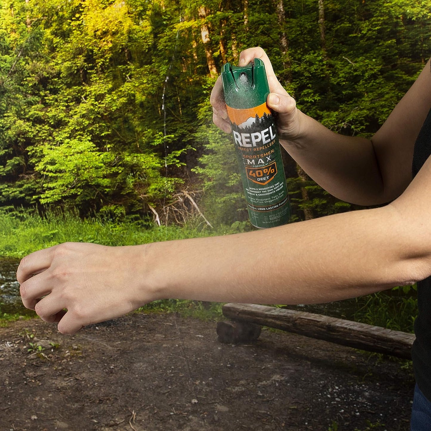 Repel Sportsmen Max Insect Repellent, 40% Deet 6.5 oz/184g