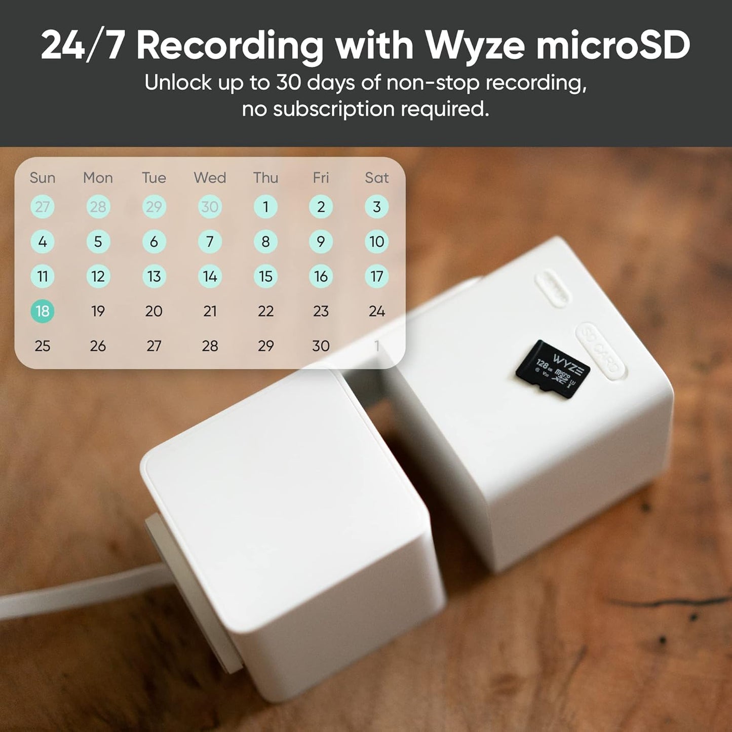 Wyze Cam Pan V3 Color Night Vision Pan/Tilt/Zoom 1080px for Indoor/Outdoor