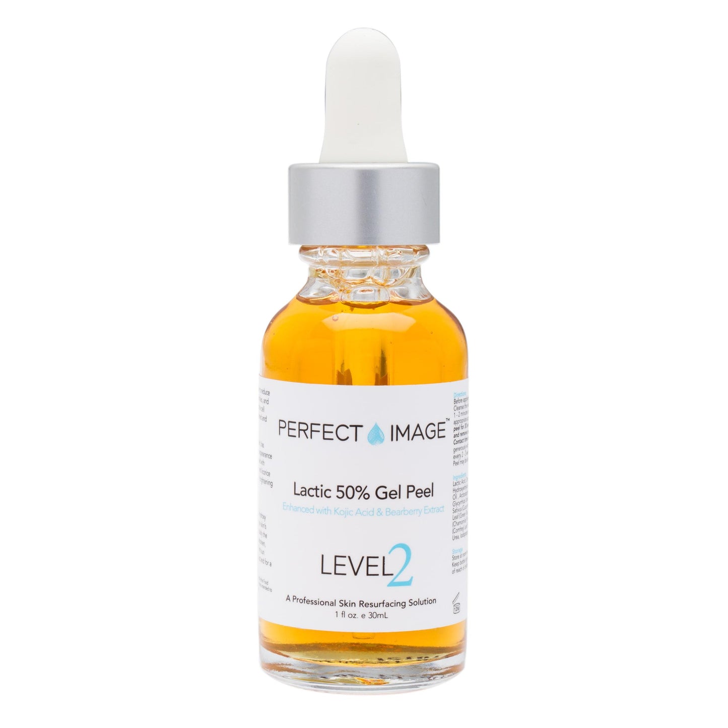 Perfect Image Lactic Acid 50% Gel Peel Enhanced with Kojic Acid & Bearberry Extract - 1 oz