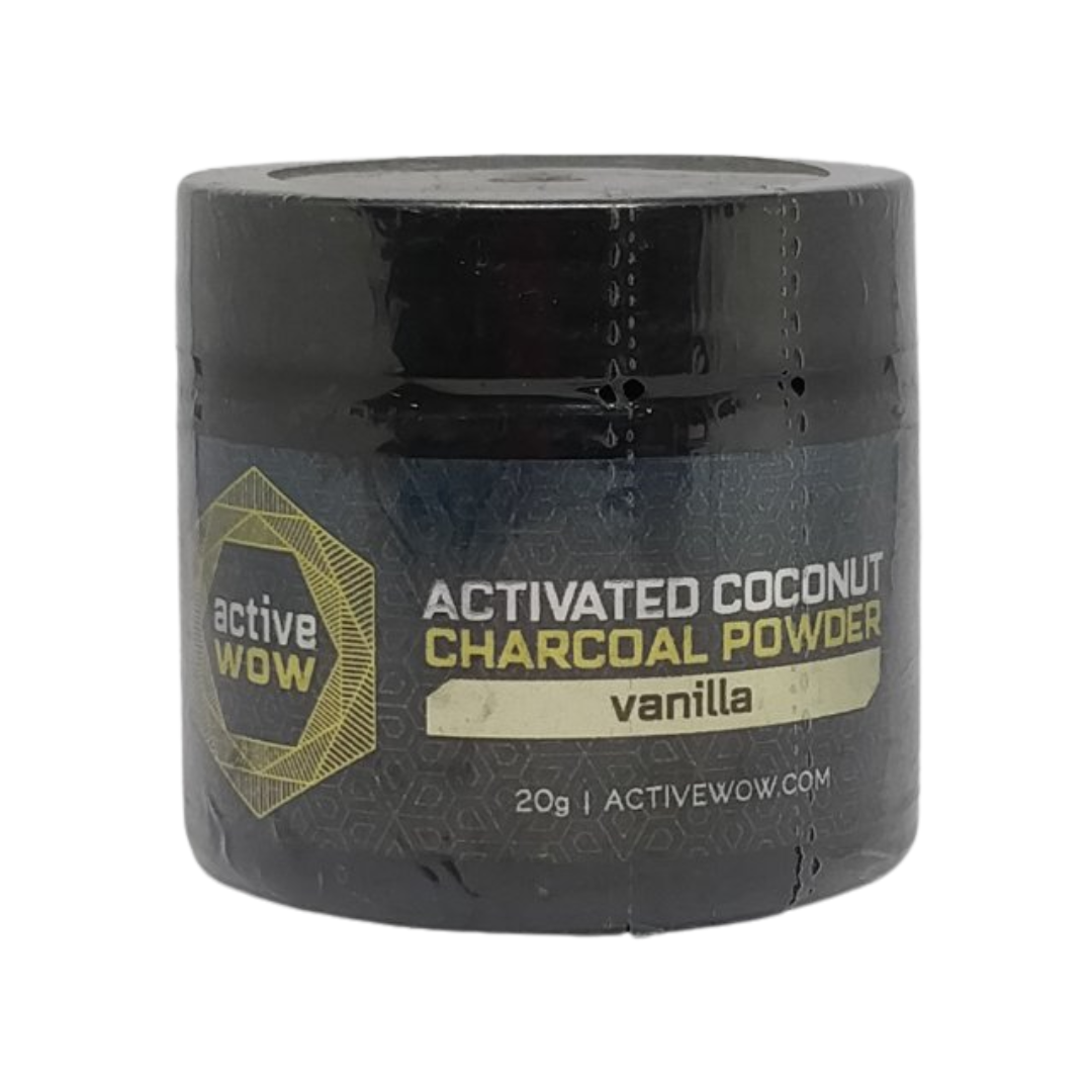 Active Wow Natural Teeth Whitening Charcoal Powder (20g)