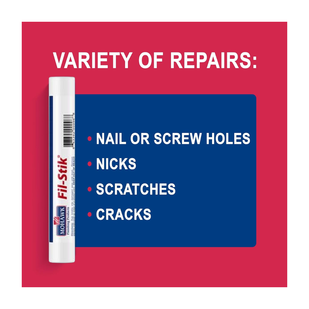 Mohawk Fil-Stik Wax Putty Stick White S8 Alpine M230-0202, 1 Count