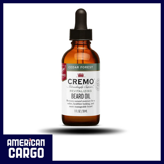 Cremo Revitalizing Beard Oil Cedar Forest 1 Fl Oz / 30ml