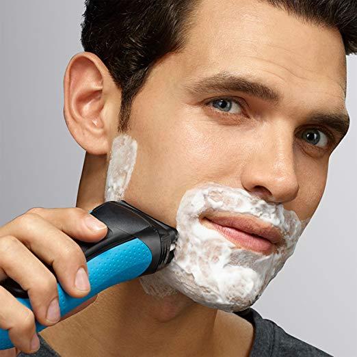 Braun Electric Shaver, Series 3 ProSkin 3040s Foil Shaver, Rechargeable, Wet & Dry Men's Electric Razor