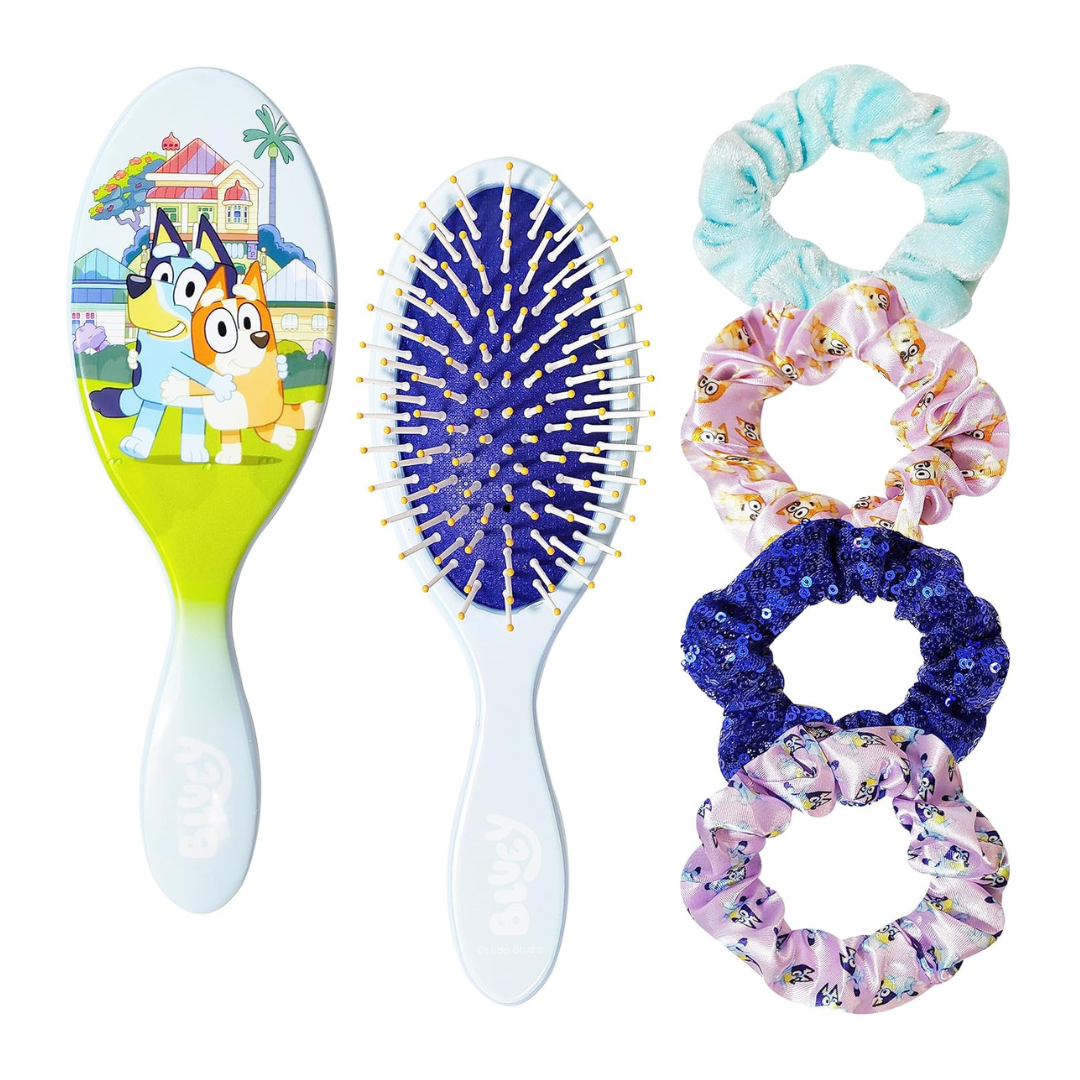 Bluey Luv Her Hair Accessory for Kids, 5 Piece Set