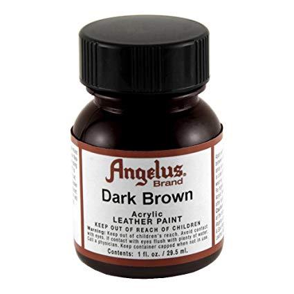Angelus Acrylic Leather Paint (Dark Brown)