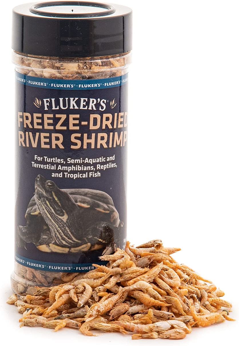 Fluker's Freeze-Dried River Shrimp For Turtles Semi Aquatic And Terrestial Amphibians - 28g