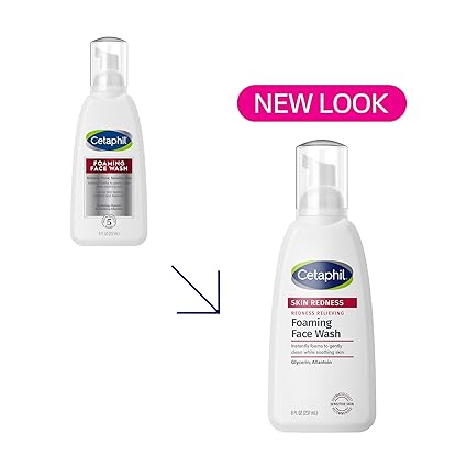 Cetaphil Foaming Face Wash Redness Prone Skin 8 fl.oz