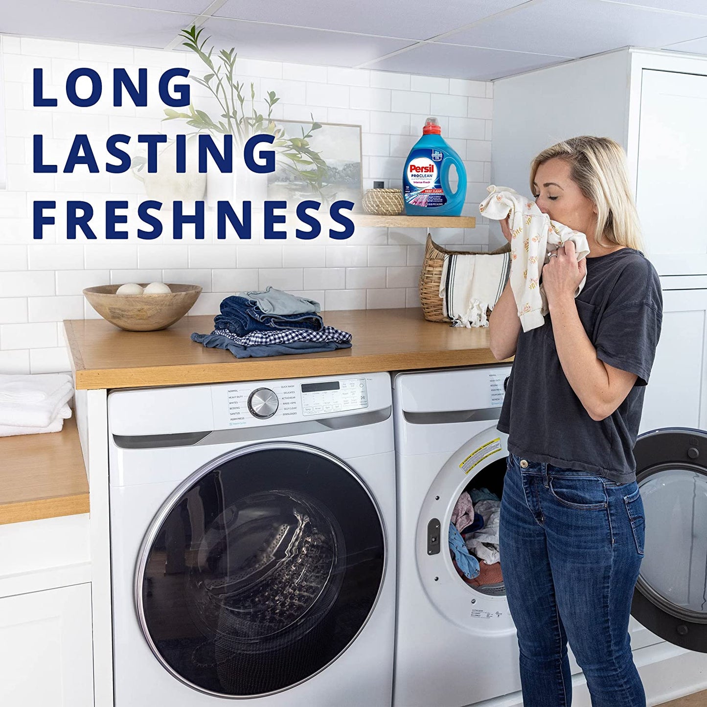 Persil Pro Clean Liquid Detergent Intensive Fresh Deep Clean Visible And Invisible Dirt - 2.43L
