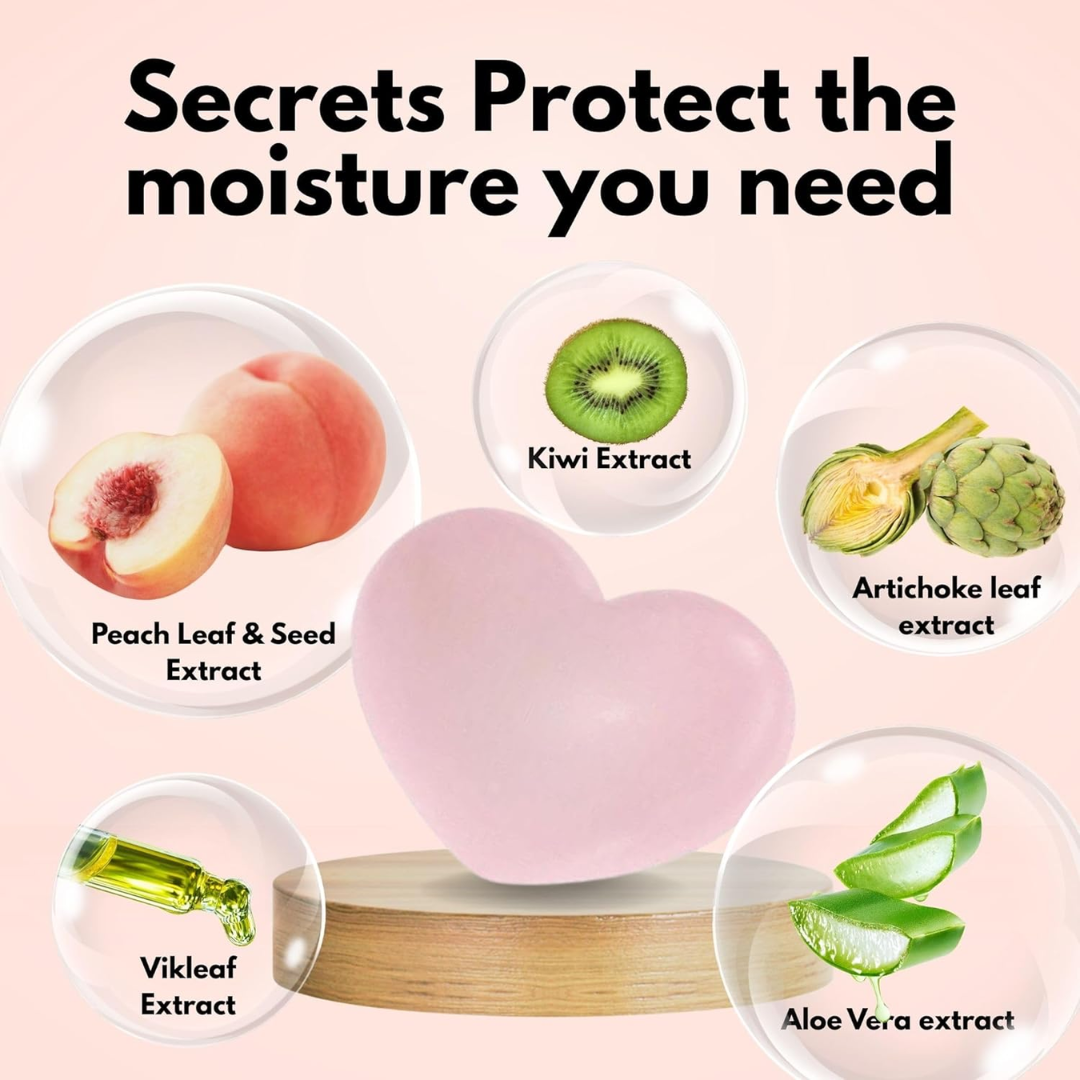Pelican Booty Care Scrub Peach Soap, 80 g