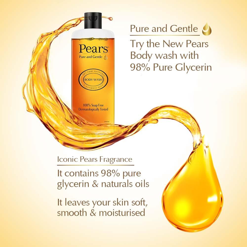 Pears Pure and Gentle Body Wash, 250ml