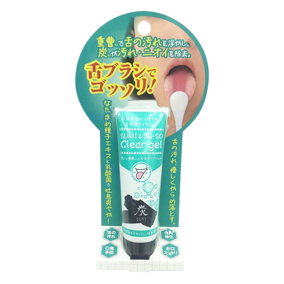 Sumi & Ju-So Charcoal Tongue Clear Gel, 30 g