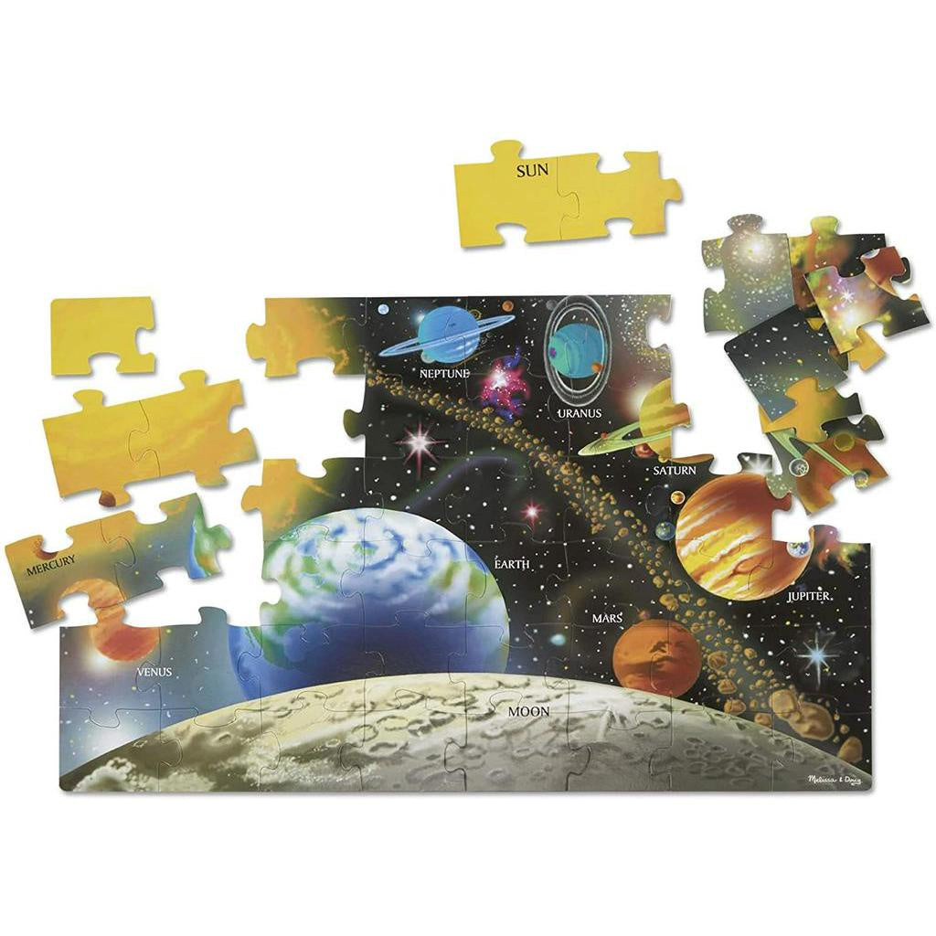 Melissa & Doug - Solar System Floor Puzzle, 48 pieces